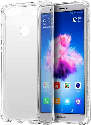 ITSKINS  Coque Semi-Rigide Spectrum Translucide pour Huawei P Smart