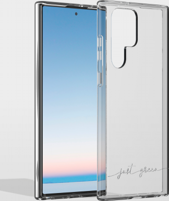 BIGBEN CONNECTED Coque pour Samsung Galaxy S22 Ultra Recyclable transparent