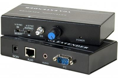 MINICOM Kit extender vga + audio 300M RJ45 CAT6