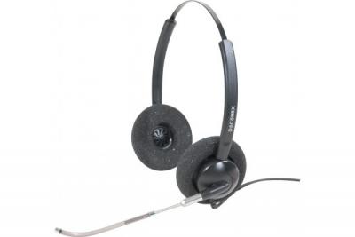 DACOMEX  casque Pro Audio Tube telescopique - 2 &eacute;couteurs