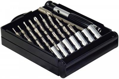 MCAD Mini tournevis de pr&eacute;cision - 28 embouts (815650) - Exertis Connect