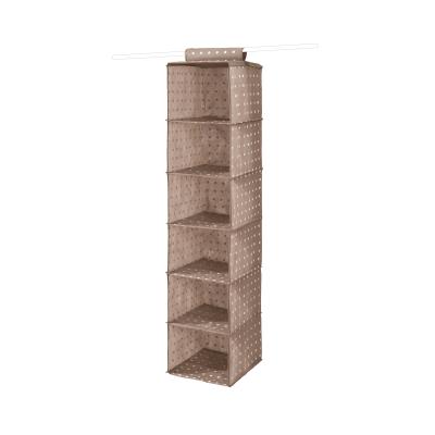 COMPACTOR  Porte Pull Rivoli 6 Niveaux marron/blanc - 30x30x128 cm T.U