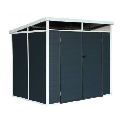 SWEEEK Abri de jardin en plastique structure en aluminium  455m&sup2; Artois