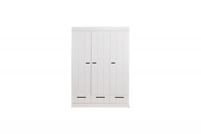Armoire dressing Connect Epure 3 portes (bois massif FSC) - Woood