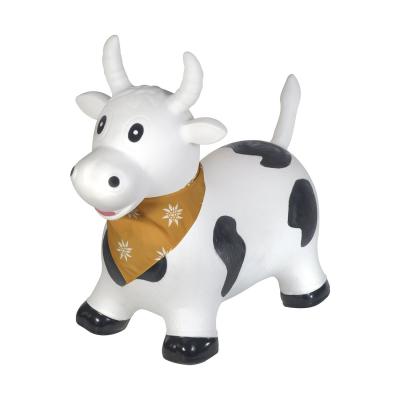 KINDSGUT Porteur Gonflable, Vache Noir