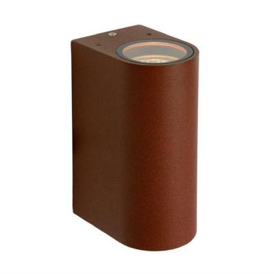 LUCIDE  BOOGY - Spot Mural Ext&eacute;rieur - GU10 - IP44 - Rouille