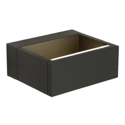 LUCIDE  Goa - applique d'ext&eacute;rieur LED anguleuse en noir