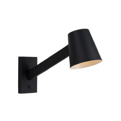 LUCIDE Applique murale en m&eacute;tal orientable avec interrupteur H22cm