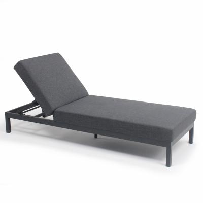 OVIALA Bain de soleil avec coussin, inclinable 5 positions