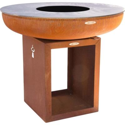 REMUNDI  - Barbecue brasero en acier Carus 102 cm 