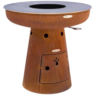 REMUNDI  - Barbecue brasero en acier Nero 102 x 105 cm (DxH) 