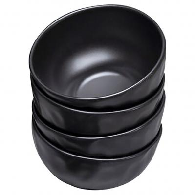 BRAND Bols Organic noirs 15cm set de 4 Kare Design