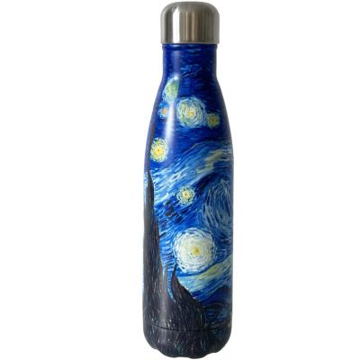 ENESCO Bouteille Isotherme En Inox Van Gogh