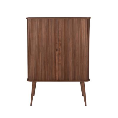 Zuiver Barbier - Buffet haut en bois - Couleur - Bois fonc&eacute;