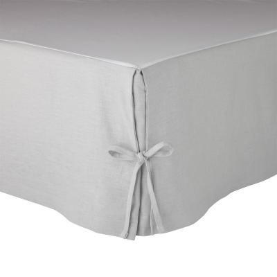 OLIVIER DESFORGES Cache sommier en 100% lin, Amboise Gris 