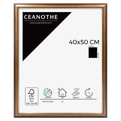 CEANOTHE Cadre photo V&eacute;n&eacute;zia 40x50 cm, en bois massif fsc - marque fran&ccedil;aise