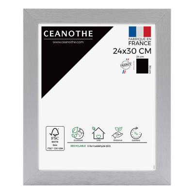 GENERIQUE Cadre photo Karma gris 24x30 cm - Ceanothe, marque fran&ccedil;aise