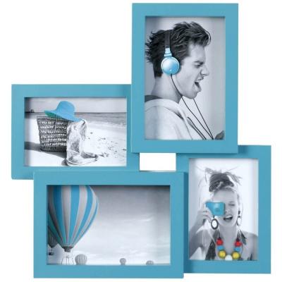 EMOTION IMAGINE Cadre photo multivues Pep's bleu 4 photos