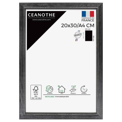 BRIO Cadre photo Perle noir 20x30 cm  34122