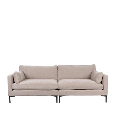 ZUIVER Summer - Canap&eacute; 3 places en tissu - Couleur - Beige