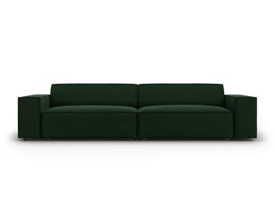 MICADONI HOME Canap&eacute; ""jodie"", 3 places, vert bouteille, velours MIC_3S_51_F1_JODIE3