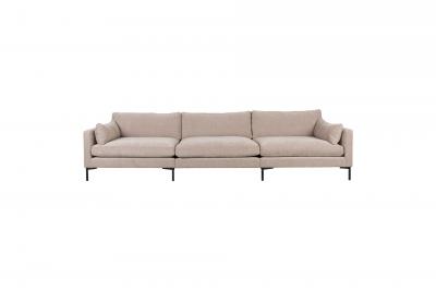 ZUIVER Canap&eacute; 5 places en tissu - Summer - Couleur - Beige - 