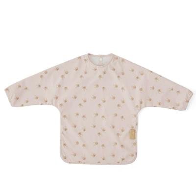 OYOY MINI Cape bavoir Dinner Time Lapin gris en polyester H45x32,5cm