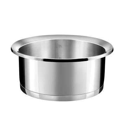 CUISINOX Yc&ocirc;ne - Casserole 20cm, inox finition miroir