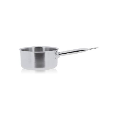 MENASTYL Casserole en acier inoxydable 18 cm