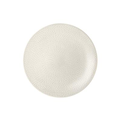 MEDARD DE NOBLAT Stone Ivoire - Coffret 6 assiettes dessert Blanc M&eacute;dard de Noblat