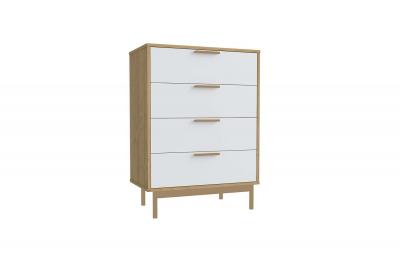 Commode scandinave finitions rose gold