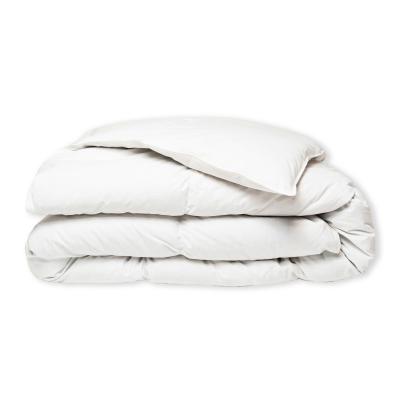 WAKE ME GREEN Couette TEMP&Eacute;R&Eacute;E 30% Duvet - Coton - Gis&egrave;le Blanc 