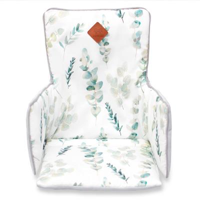 SEVIRA KIDS  - Coussin de chaise haute b&eacute;b&eacute;, Eucalyptus Made in France