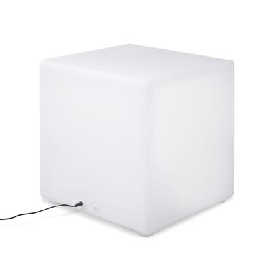 SWEEEK Cube lumineux LED 40cm 16 couleurs - rechargeable