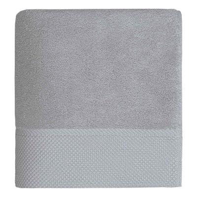 SENSEI MAISON Drap de bain 560 g/m&sup2; gris perle 70x140 cm