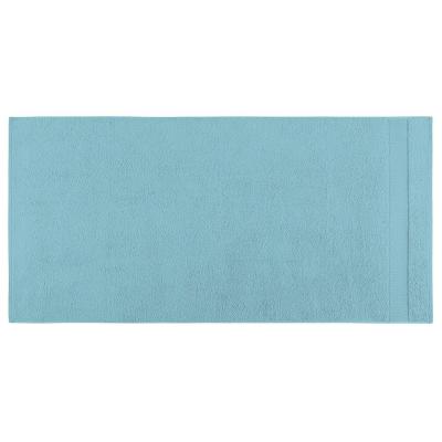 ANNE DE SOLENE Drap de douche coton azur 70x140 cm
