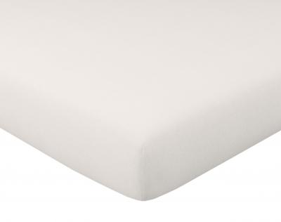 BECQUET Drap-housse en percale repassage facile  - Blanc