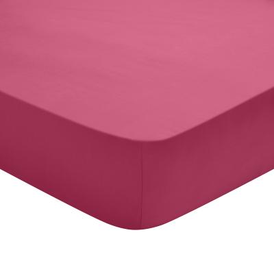 DODO Drap Housse Coton Fuschia 160x200 cm - 