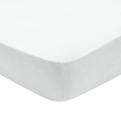 DODO Drap housse jersey coloris blanc 160x200 cm