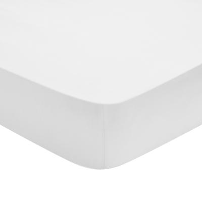 DODO Drap Housse Percale Blanc 80x190 cm - 