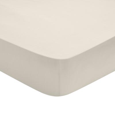 DODO Drap Housse Percale Coquille 160x200 cm - 