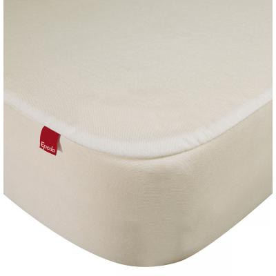 EPEDA Drap housse prot&egrave;ge matelas imperm&eacute;able 2 en 1  &eacute;cru 180x190/200