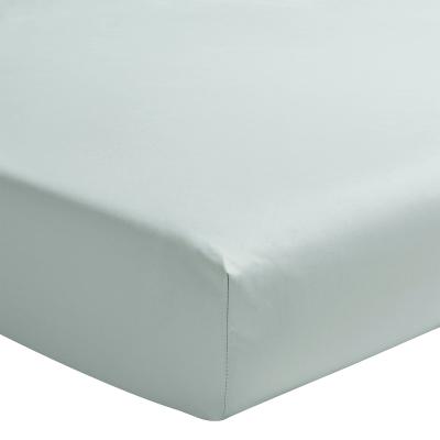 ESSIX Drap housse Percale de Coton Vert d'eau  ROYAL LINE