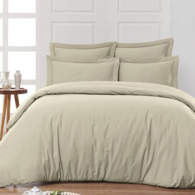 SENSEI MAISON Ddrap plat en percale de coton ficelle 270x300 cm