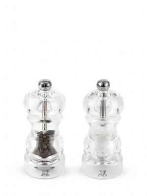 PEUGEOT  Duo Nancy Moulins &agrave; Poivre et &agrave; Sel Acrylique 12 cm (2/900812)