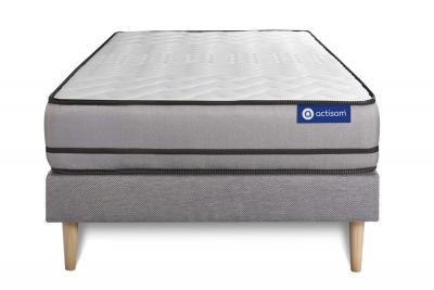 ACTISOM Matelas + sommier 90x200 ressorts ensach&eacute;s  - Actiflex night