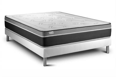 VITALIT Ensemble matelas 140x190 Ressorts M&eacute;moire de forme - 26 cm
