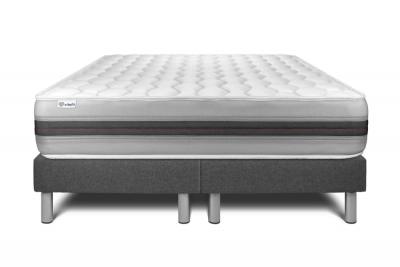VITALIT Ensemble matelas 200x200 Ressorts M&eacute;moire de forme - 28 cm