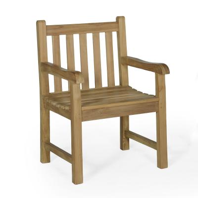 TECK ATTITUDE Fauteuil en teck Ecograde Boston - Dossier droit