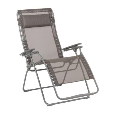 LAFUMA Fauteuil Relax Pliant Futura XL Batyline&reg; 5 jours Graphite